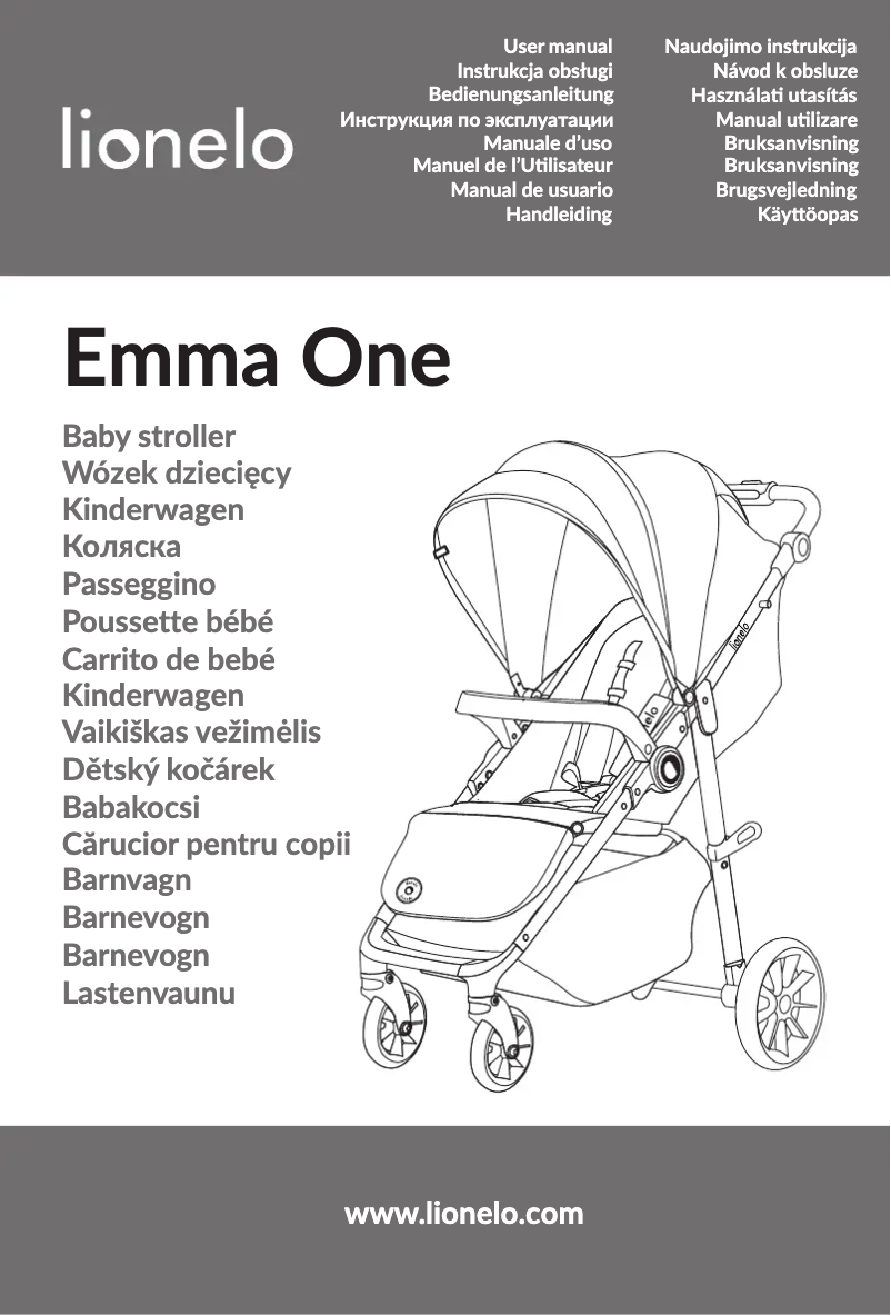 Página 1 del manual Manual de usuario Lionelo Emma One