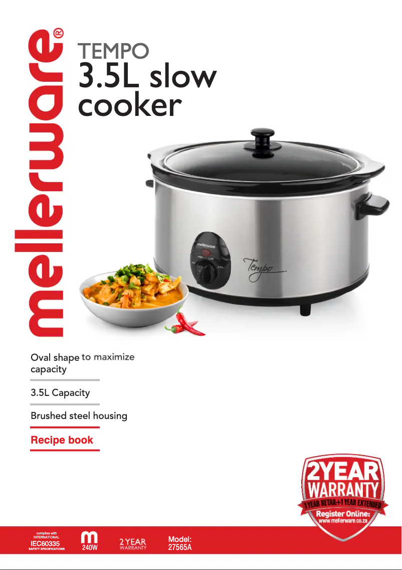 Imagen de la primera página del manual del dispositivo Tempo 27565A