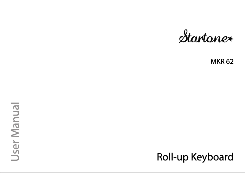 Página nº 1 - Manual de usuario Startone MKR 62
