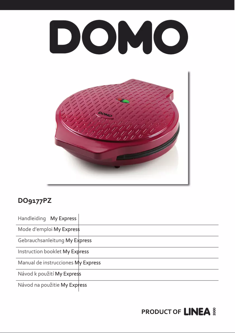 Imagen de la primera página del manual del dispositivo DO9177PZ