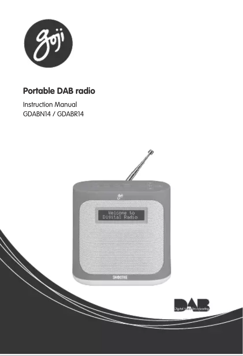 Imagen de la primera página del manual del dispositivo GDABR14