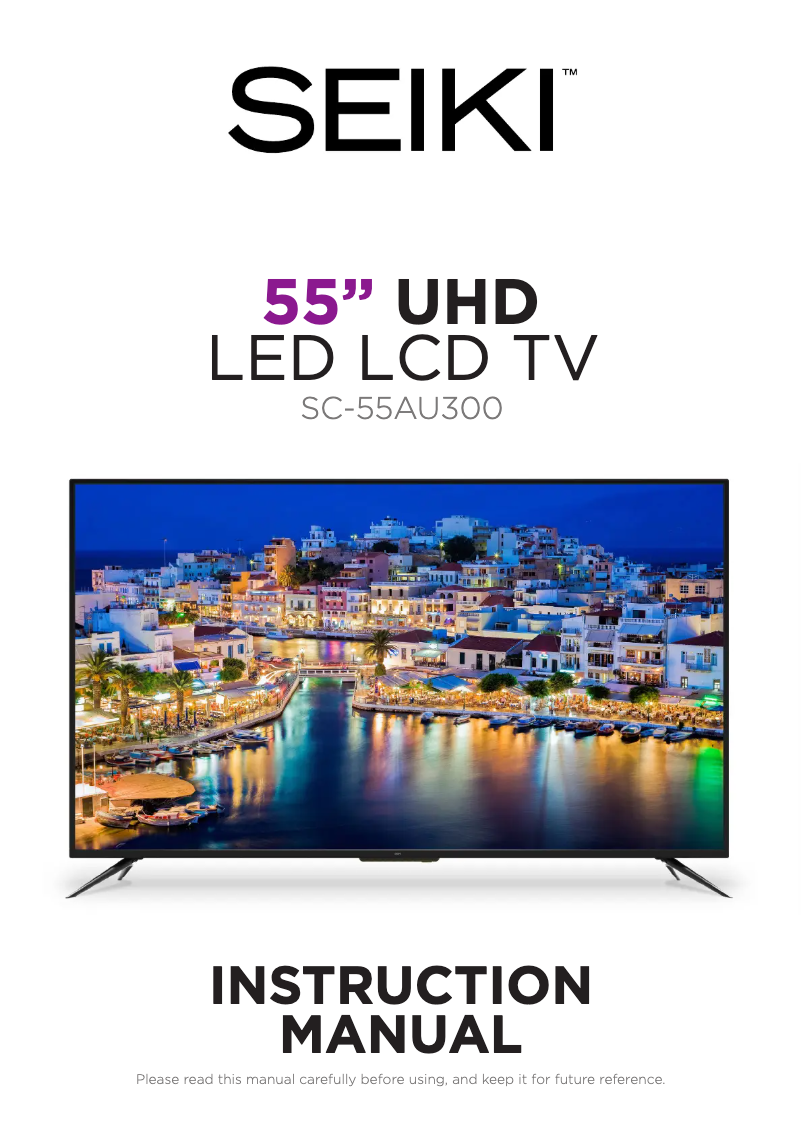 Imagen de la primera página del manual del dispositivo SC-55AU300