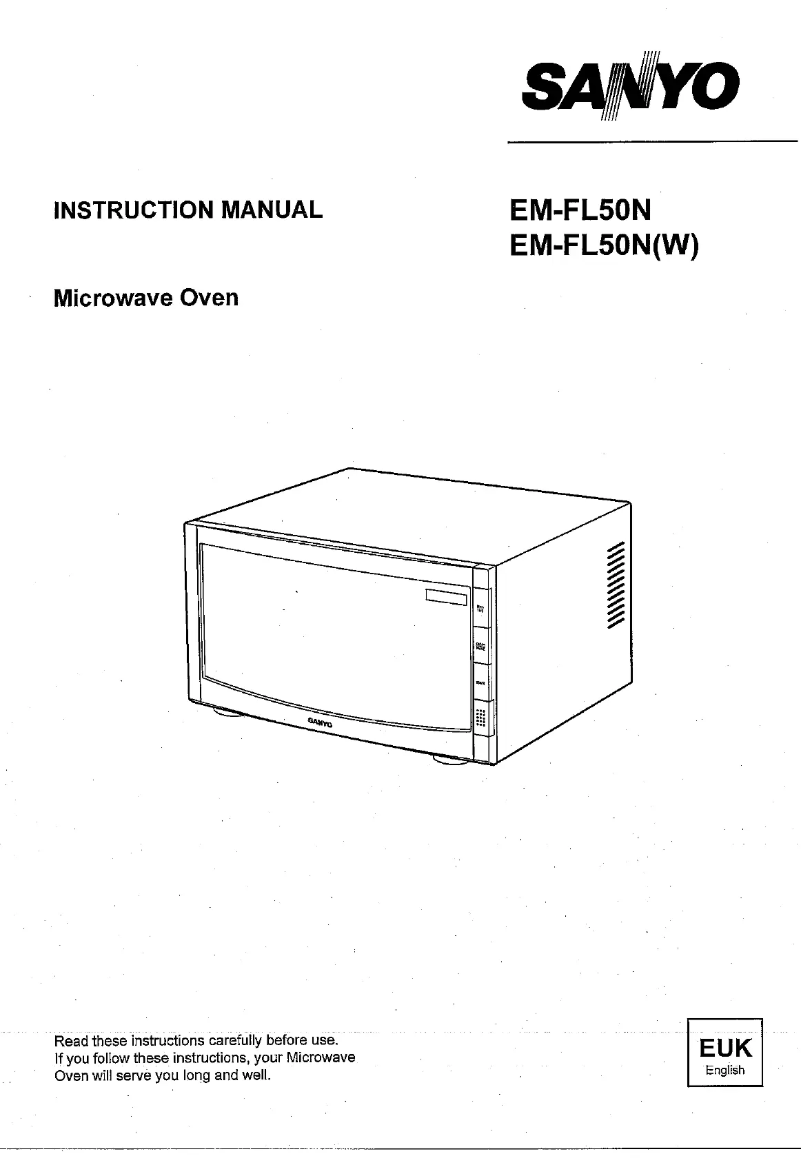 Imagen de la primera página del manual del dispositivo EM-FL50NW