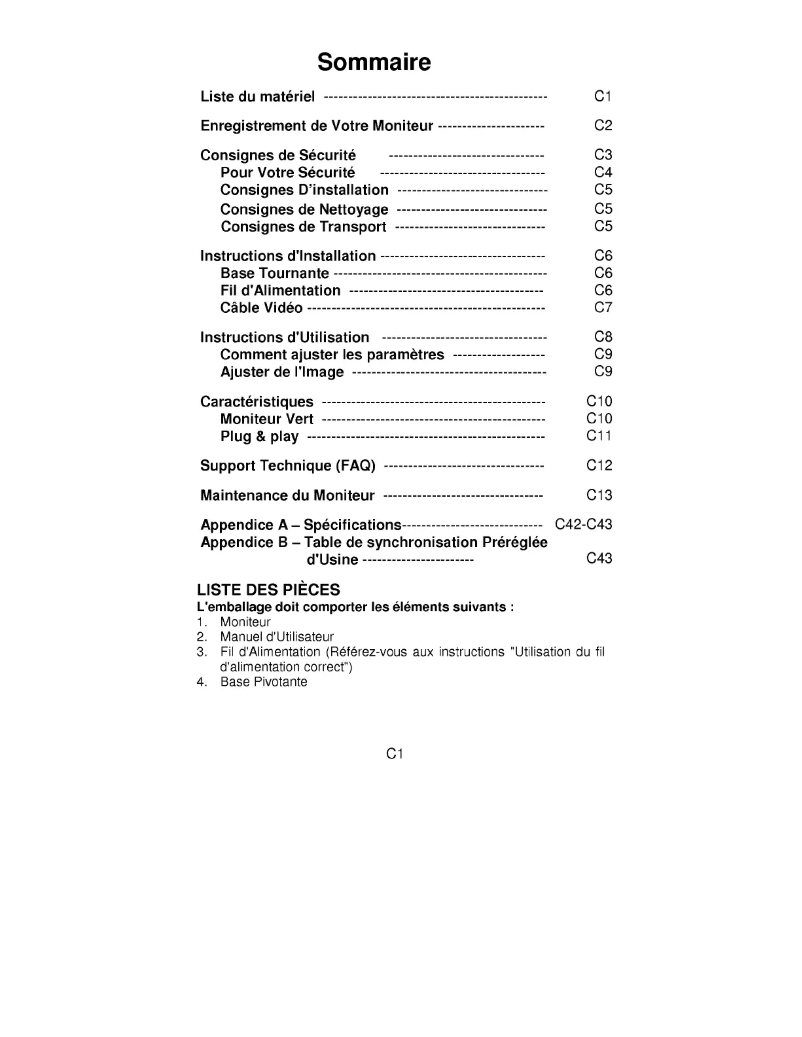 Imagen de la primera página del manual del dispositivo 45V