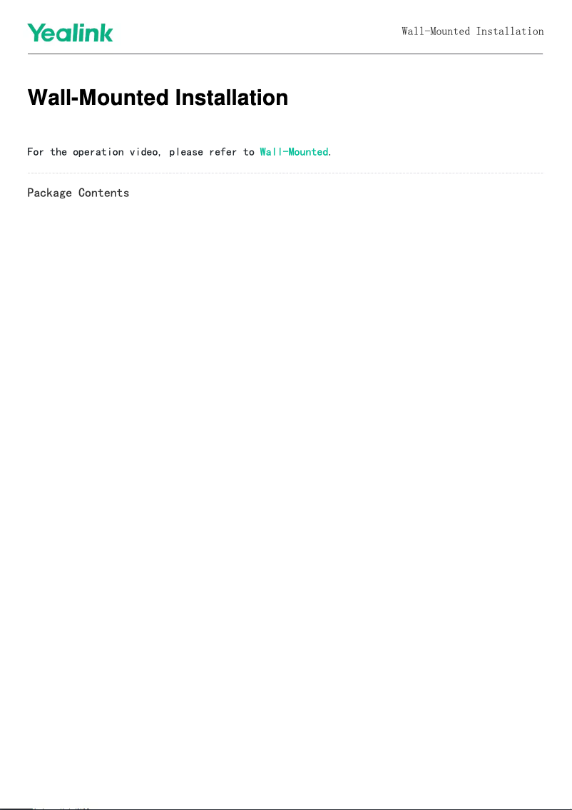 Página nº 1 - Manual de instrucciones Yealink MeetingBoard