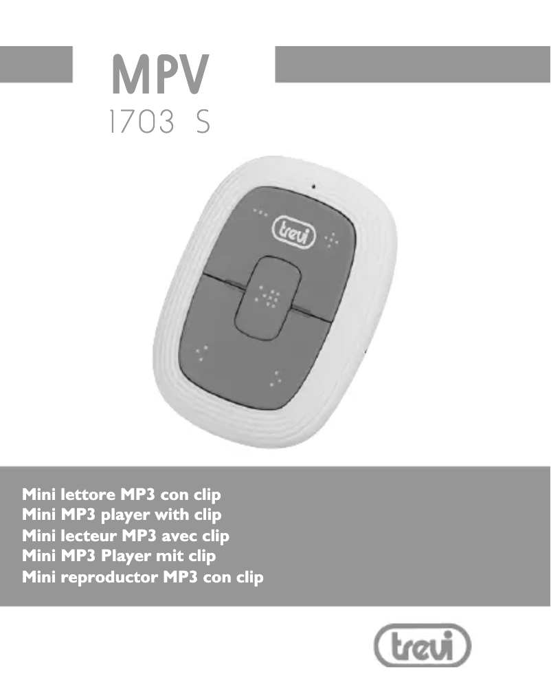 Página nº 1 - Manual de usuario Trevi MPV 1703 S