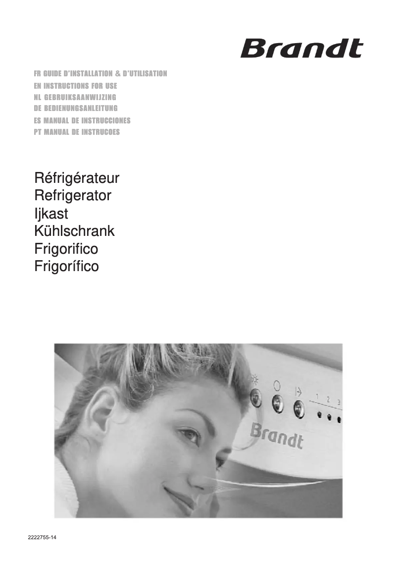 Imagen de la primera página del manual del dispositivo SA2352E