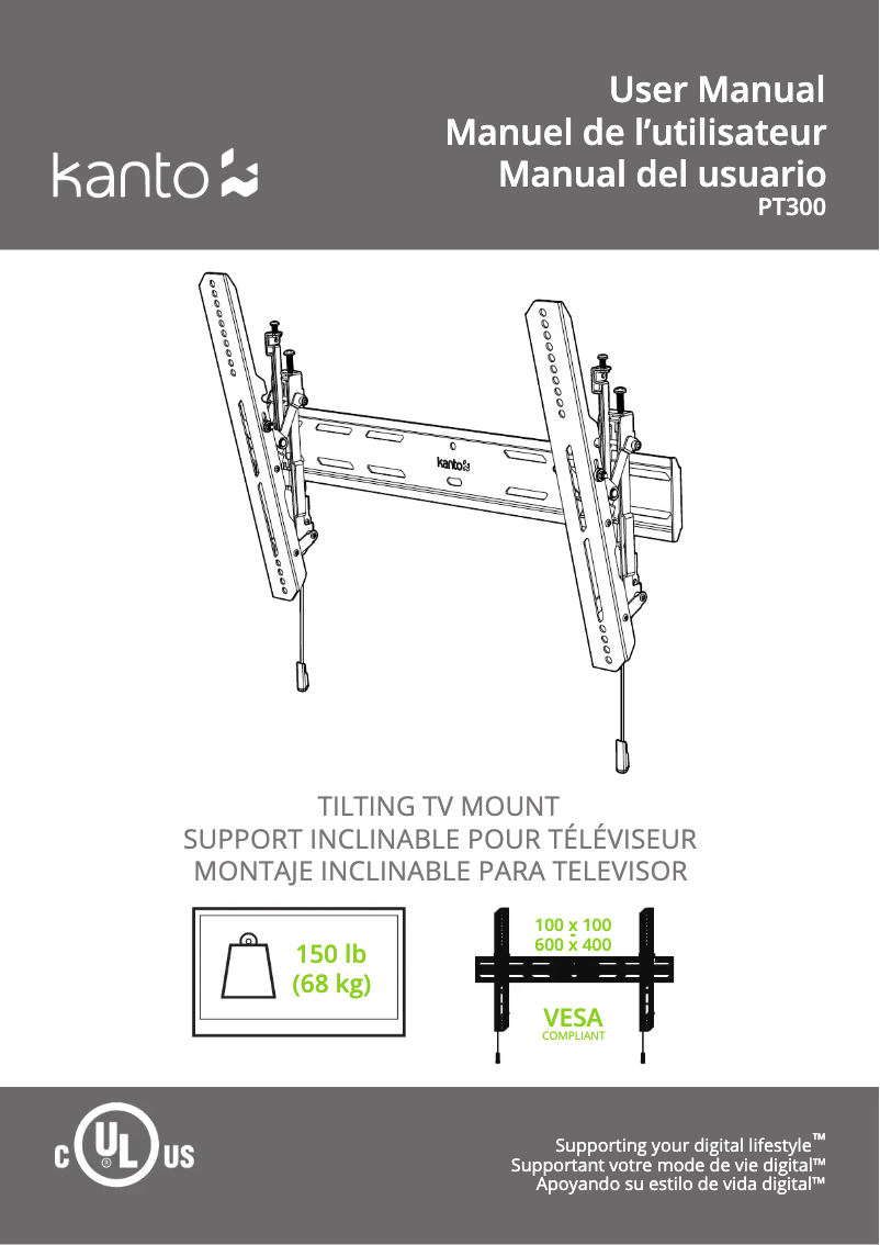 Página nº 1 - Manual de usuario Kanto PT300
