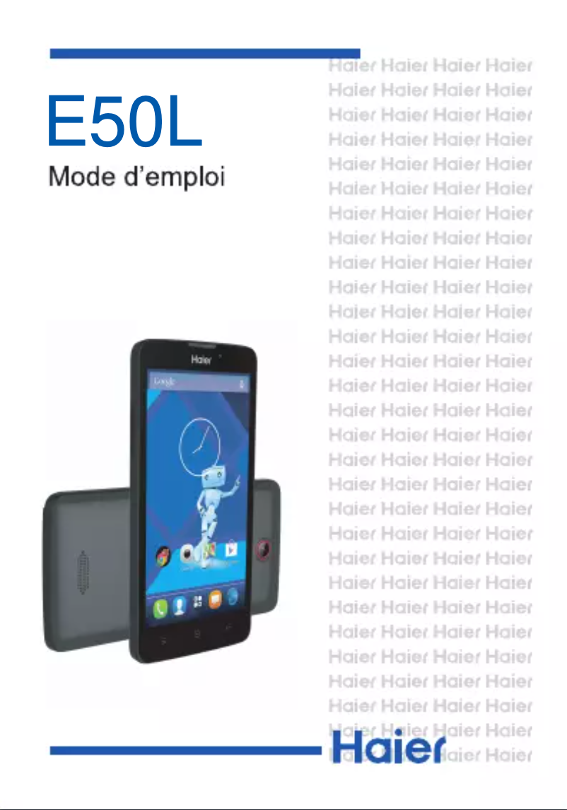 Página 1 del manual Manual de usuario Haier E50L