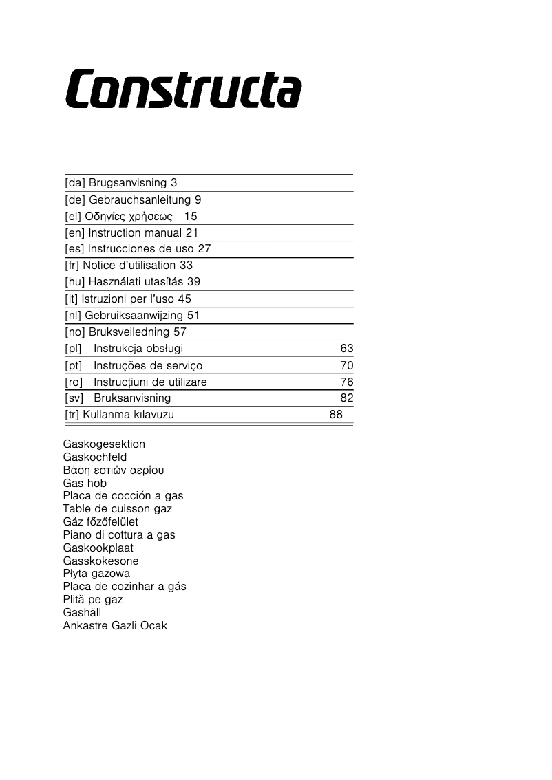 Imagen de la primera página del manual del dispositivo CA174251