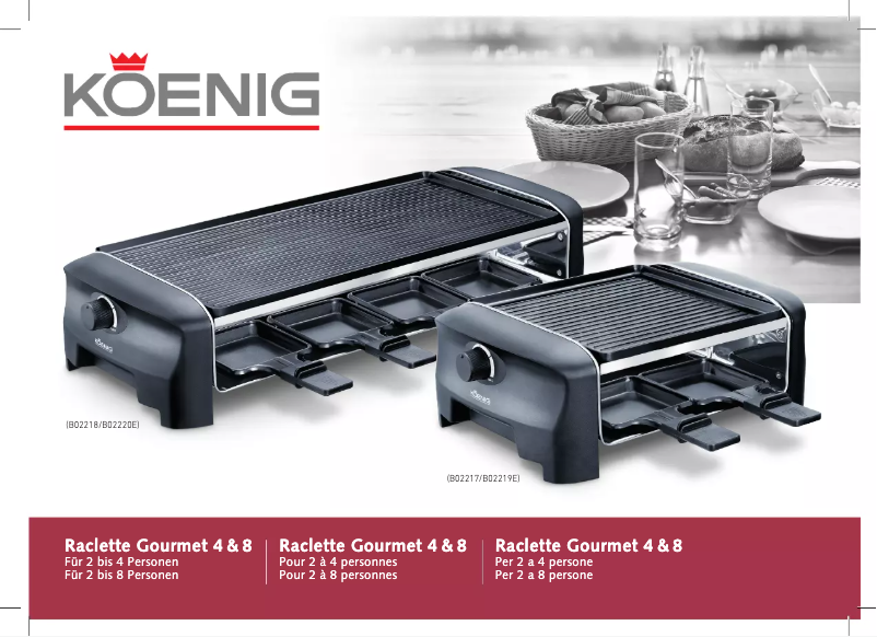 Página 1 del manual Manual de usuario Koenig B02217