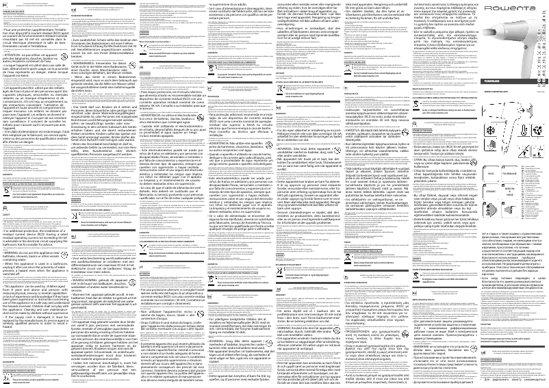 Imagen de la primera página del manual del dispositivo Powerline CV5090