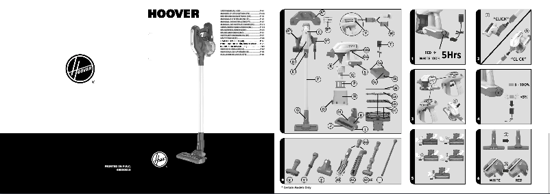 Página 1 del manual Manual de usuario Hoover H-Free 200