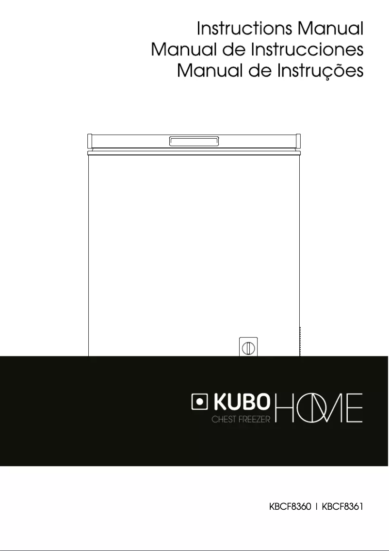 Página 1 del manual Manual de usuario Kubo KBCF8361