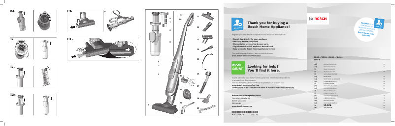 Imagen de la primera página del manual del dispositivo Athlet ProHygienic BCH86HYG1