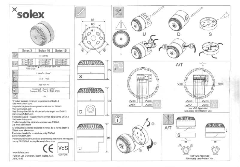 Página 1 del manual Manual de usuario Compro Solex 3
