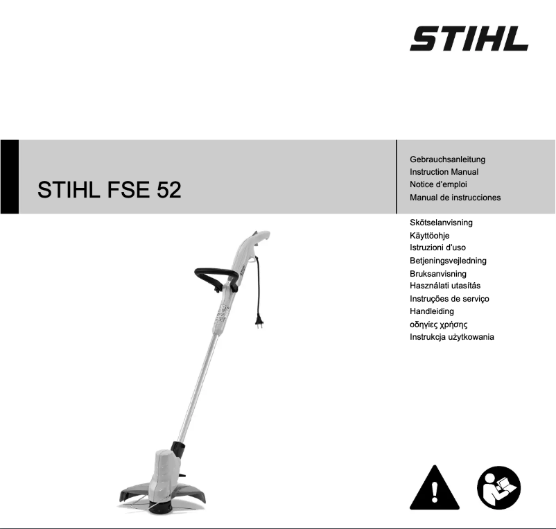 Página 1 del manual Manual de usuario Stihl FSE 52