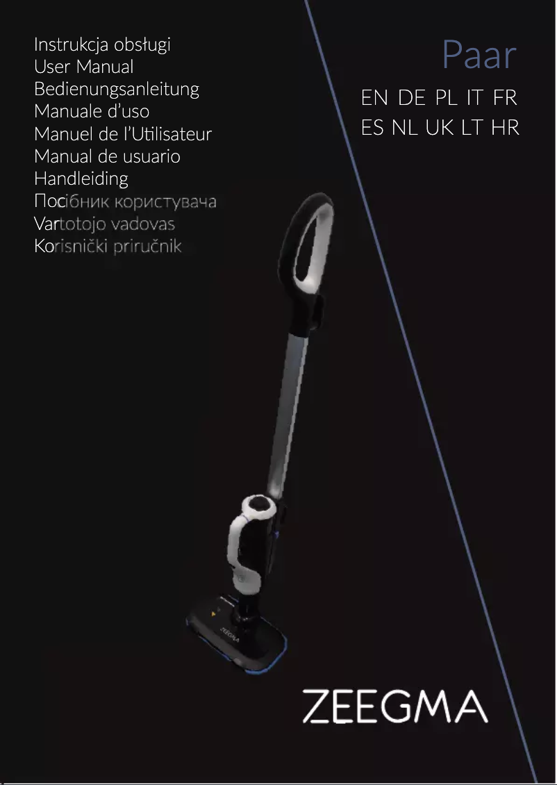 Imagen de la primera página del manual del dispositivo Paar