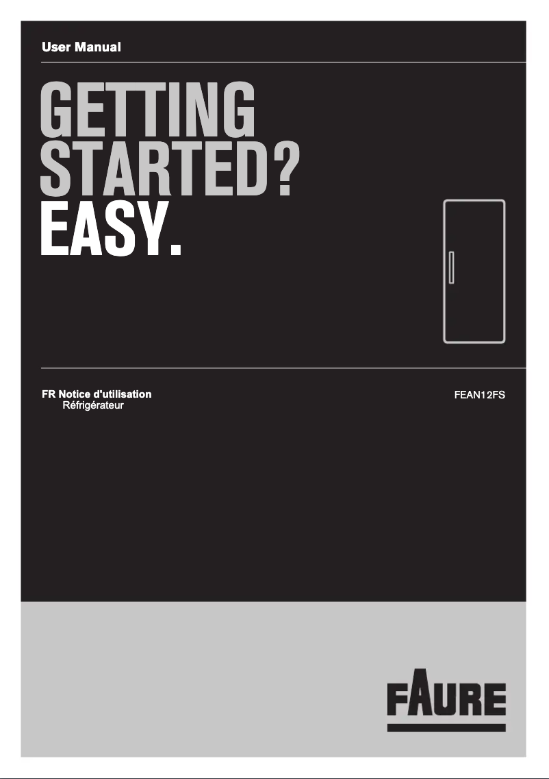 Imagen de la primera página del manual del dispositivo FEAN12FS