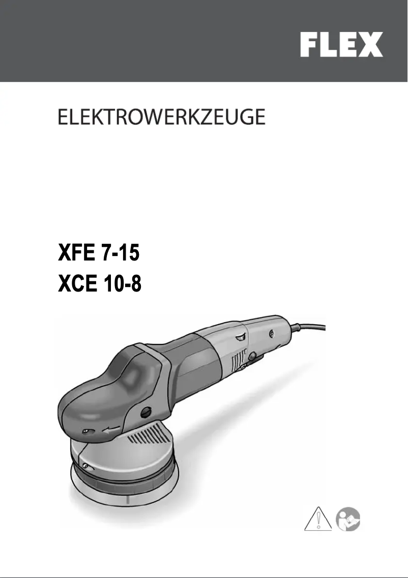 Imagen de la primera página del manual del dispositivo XCE 10-8 125