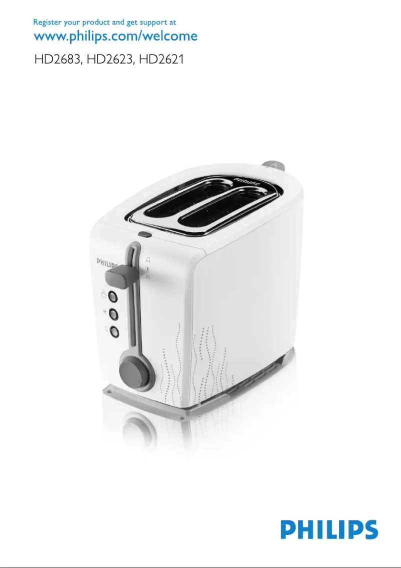 Imagen de la primera página del manual del dispositivo HD2621