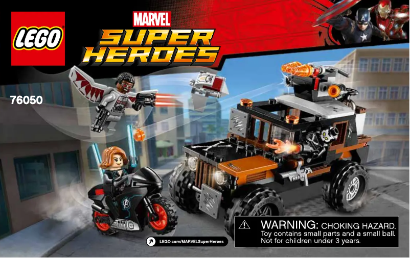 Página 1 del manual Manual de usuario Lego Marvel Super Heroes 76050