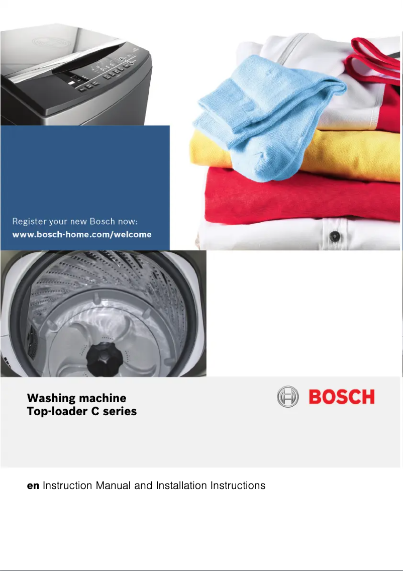 Página 1 del manual Manual de usuario Bosch WOE101S0GC