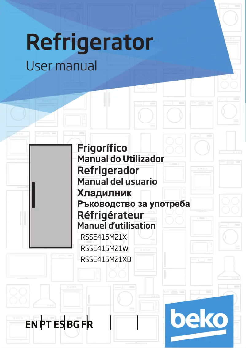 Imagen de la primera página del manual del dispositivo RSSE415M21W