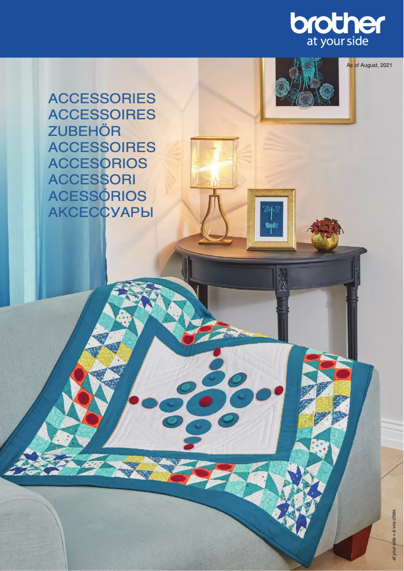 Página 1 del manual Catálogo Brother FS155