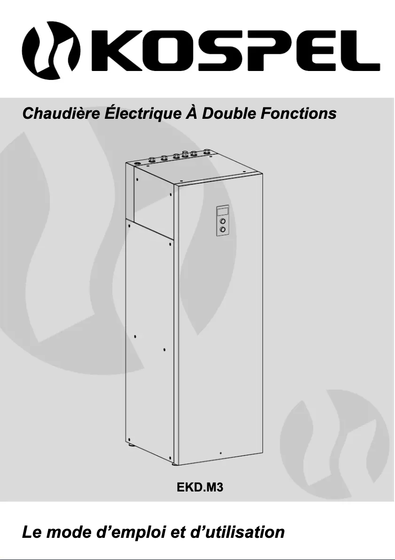 Página 1 del manual Manual de usuario Kospel EKCO.MN3-04