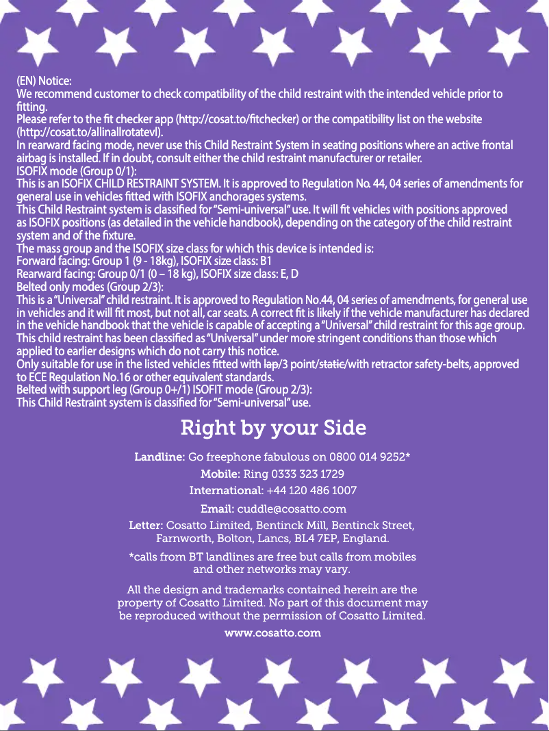 Imagen de la primera página del manual del dispositivo All in All 360 Rotate