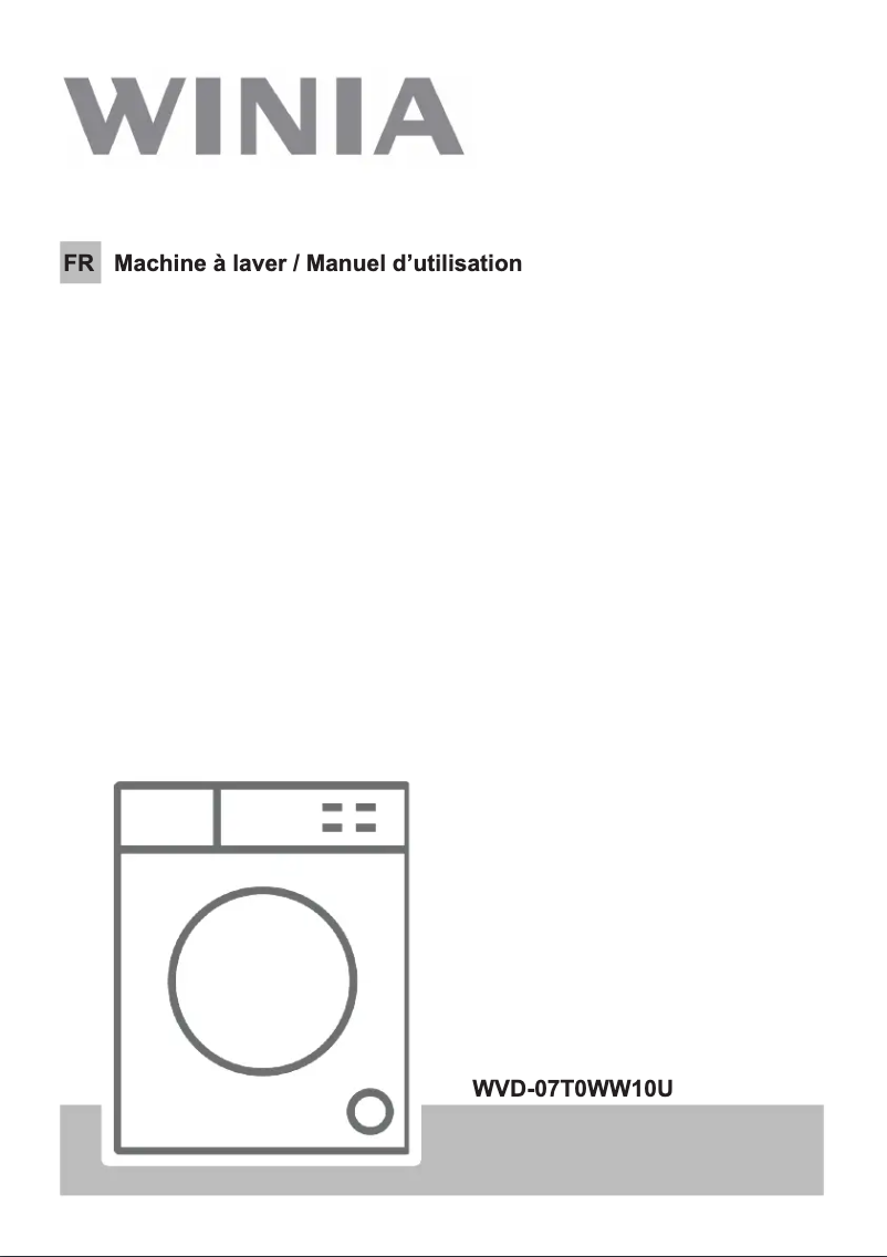 Página 1 del manual Manual de usuario Winia WVD-07T0WW10U