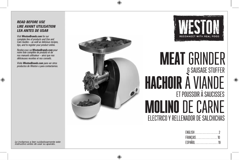 Imagen de la primera página del manual del dispositivo 82-0301-W