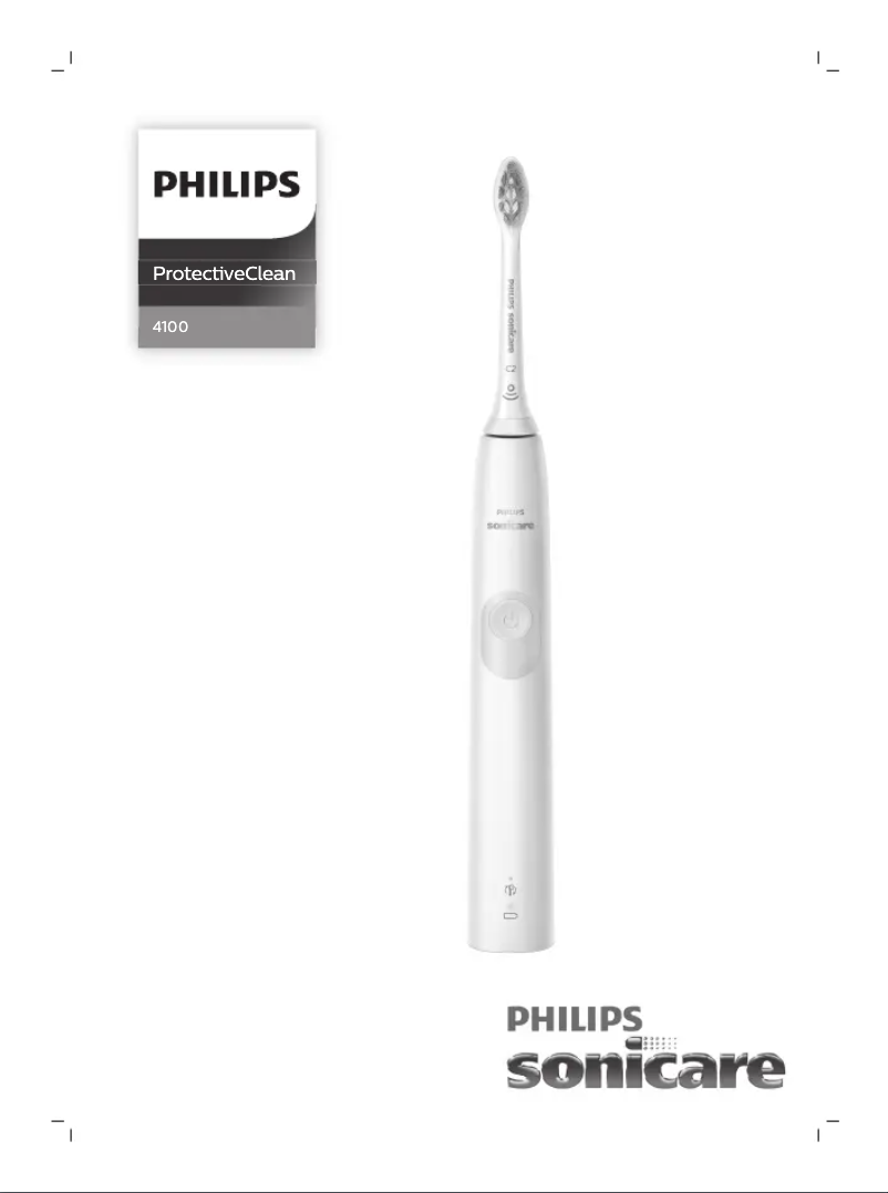 Página 1 del manual Manual de usuario Philips Sonicare ProtectiveClean 4100 Sonic HX6816