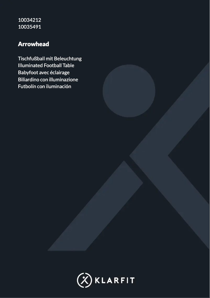 Imagen de la primera página del manual del dispositivo Arrowhead