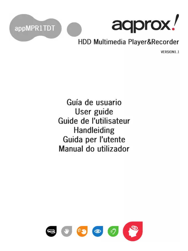 Página nº 1 - Manual de usuario Approx APPMPR1TDT