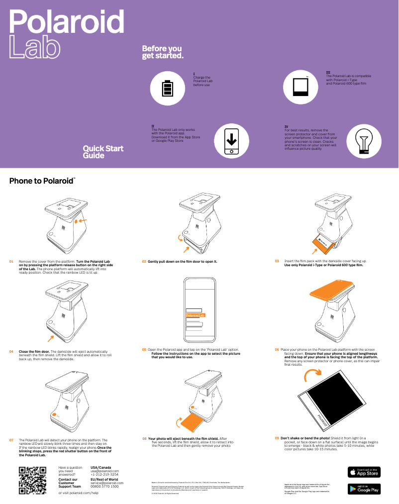 Imagen de la primera página del manual del dispositivo Lab