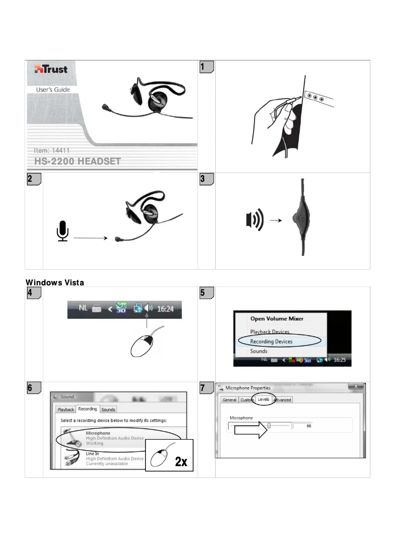 Página 1 del manual Manual de usuario Trust Cinto 14411