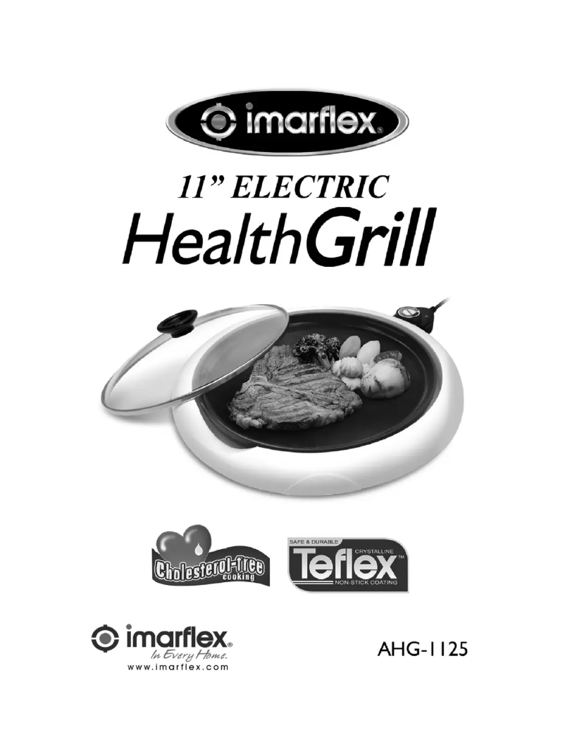 Página 1 del manual Manual de usuario Imarflex AHG-1125