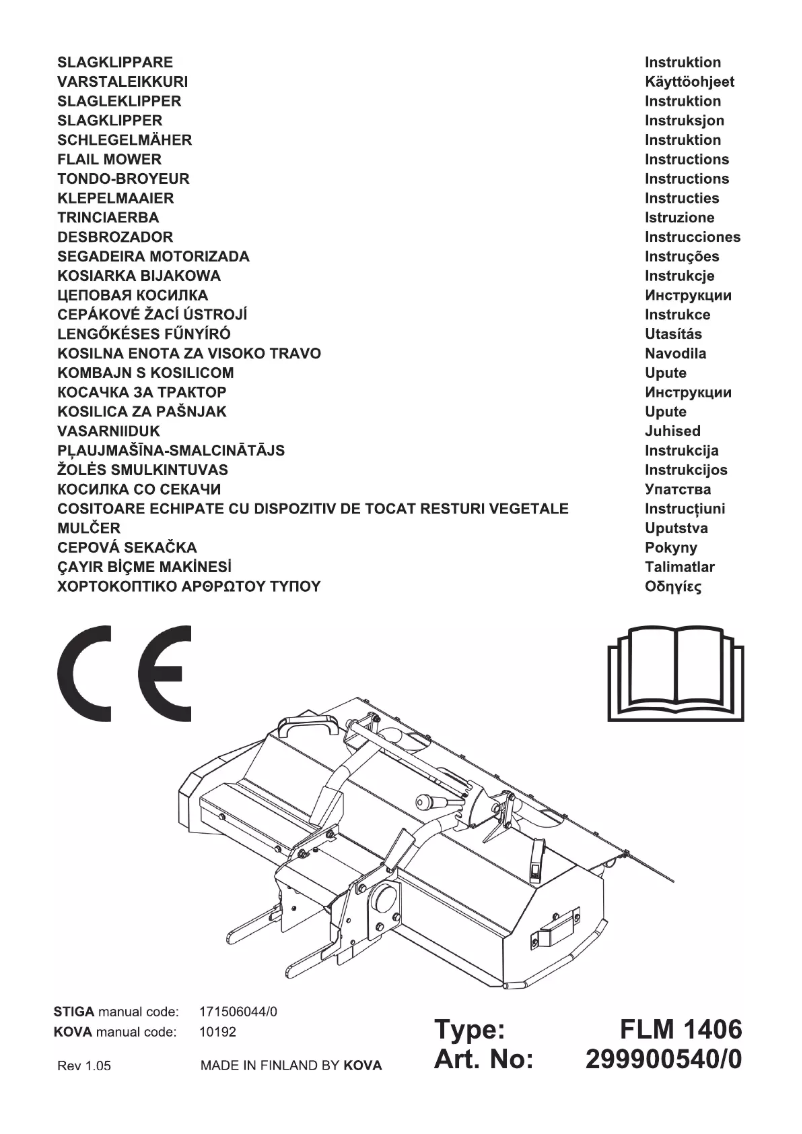 Imagen de la primera página del manual del dispositivo FLM 1406