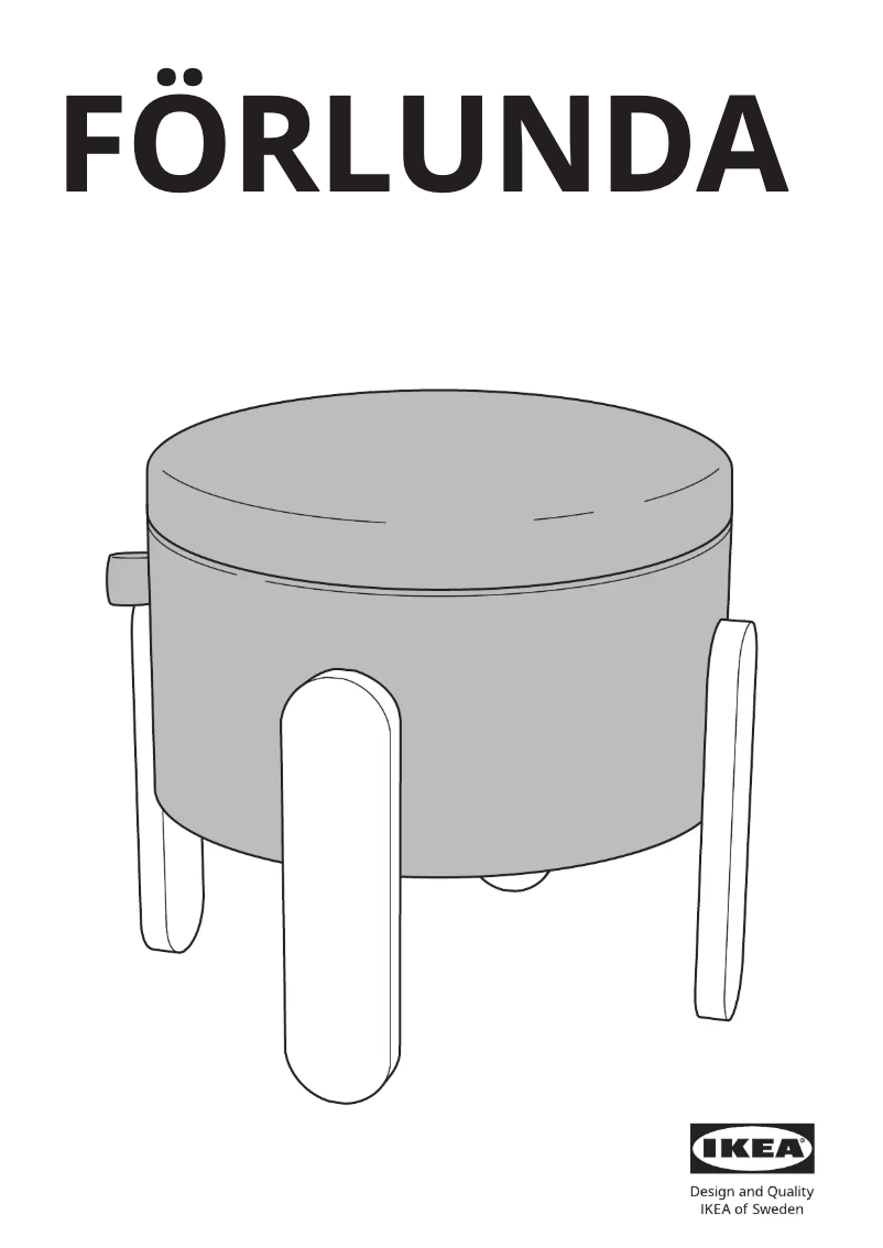 Página 1 del manual Manual de usuario Ikea FÖRLUNDA 805.727.50