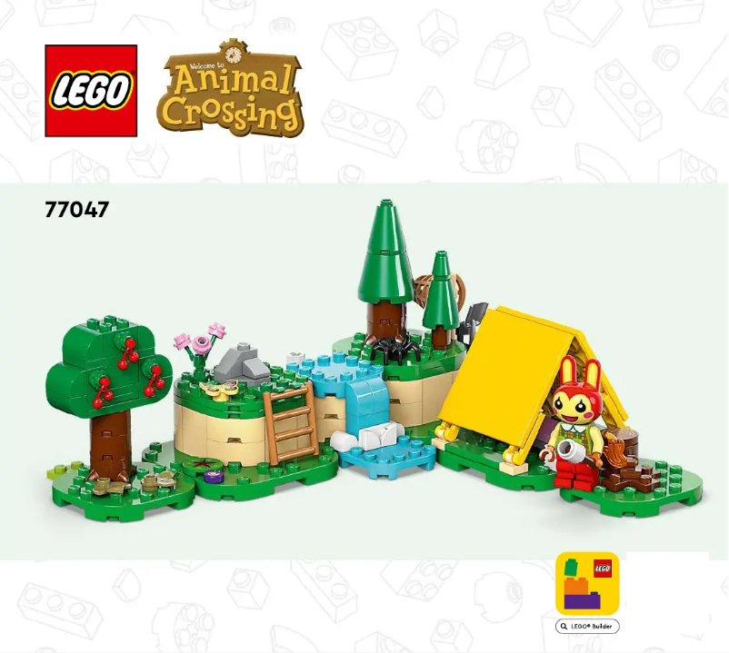 Página 1 del manual Manual de usuario Lego Animal Crossing 77047