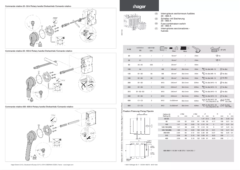 Imagen de la primera página del manual del dispositivo HFD312
