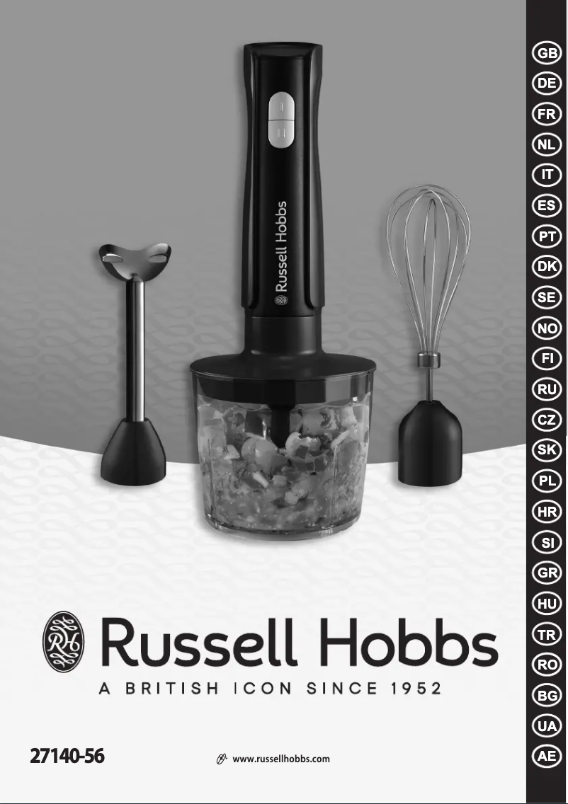 Página 1 del manual Manual de usuario Russell Hobbs 24700-56