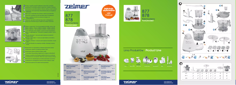 Imagen de la primera página del manual del dispositivo 877