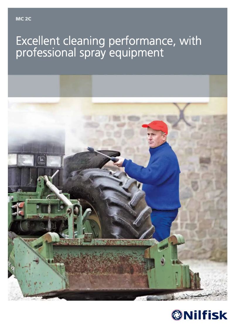 Página nº 1 - Folleto Nilfisk MC 2