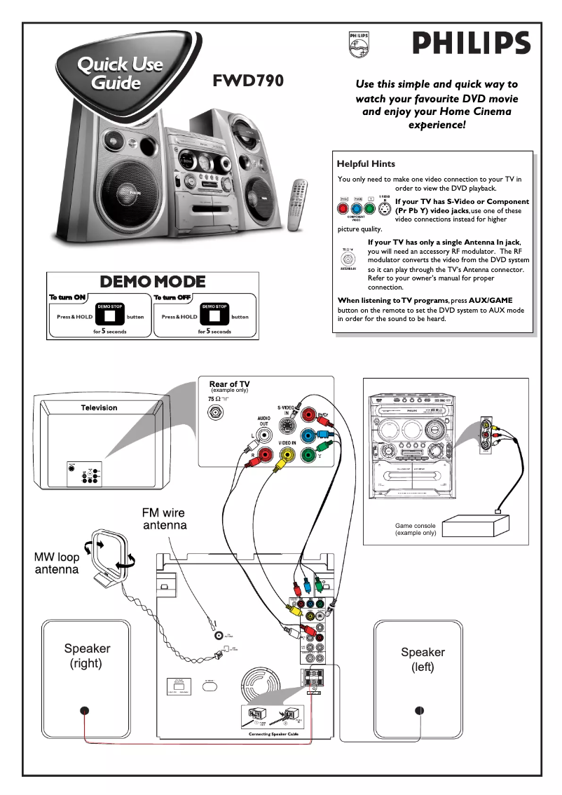 Imagen de la primera página del manual del dispositivo FWC270