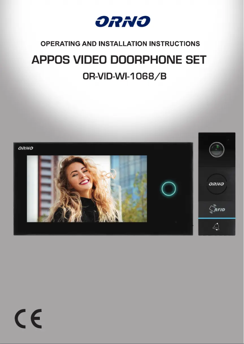 Imagen de la primera página del manual del dispositivo OR-VID-WI-1068