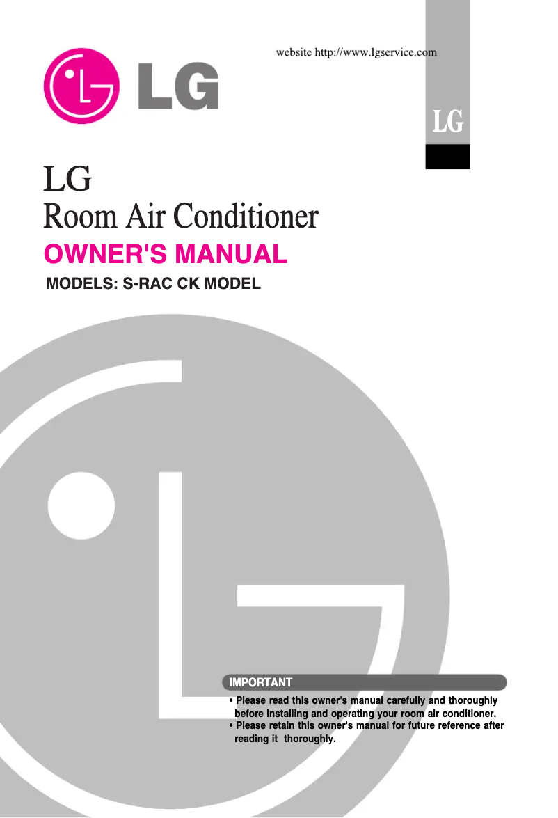 Imagen de la primera página del manual del dispositivo LSNH096QGA2