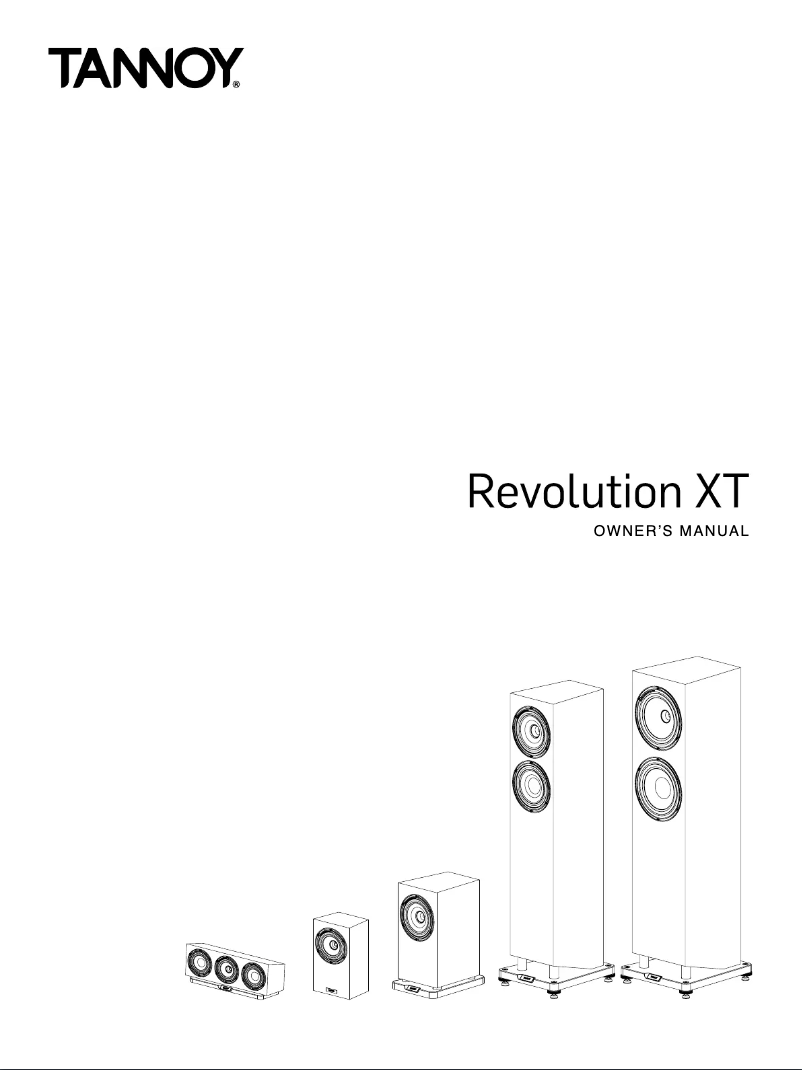 Imagen de la primera página del manual del dispositivo Revolution XT 6F